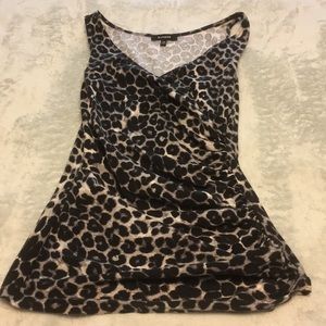 Animal print tank